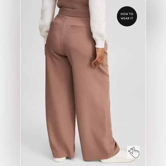 NWT Studio by Torrid Wide-leg Tailored Twill Pants - Picture 4 of 8